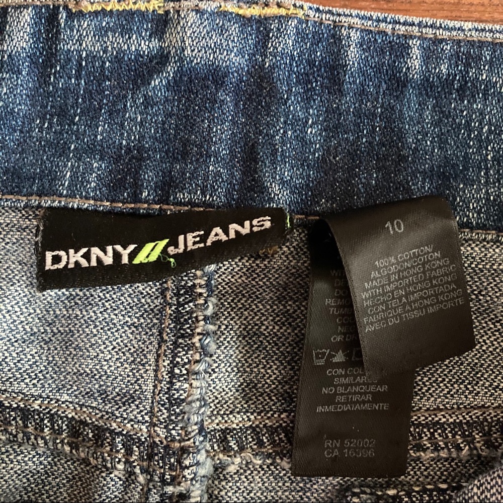 DKNY JEANS denim mini skirt 10 - Picture 5 of 5